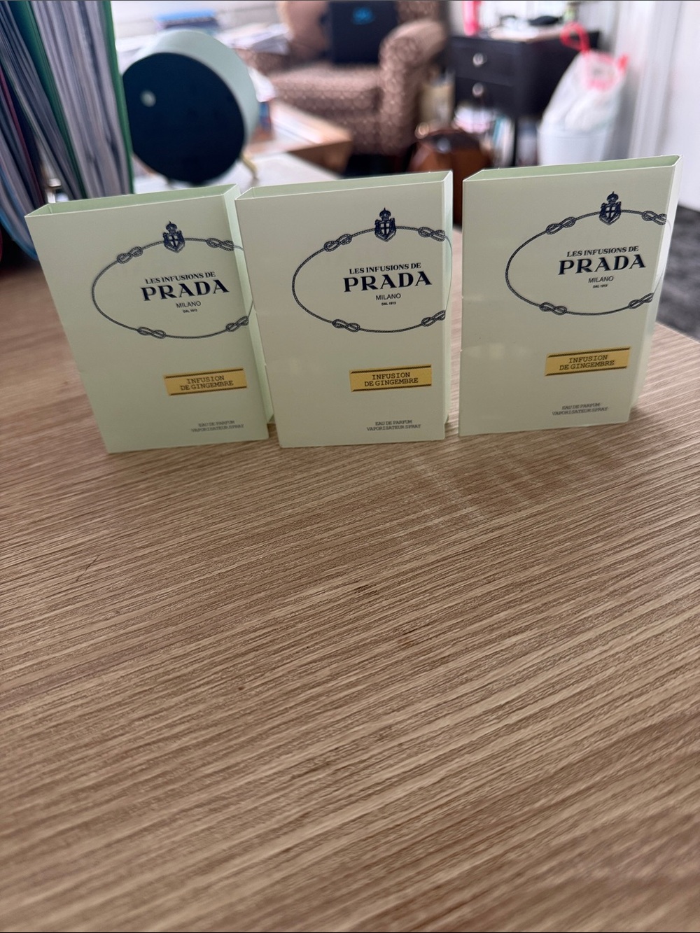 Prada Infusion De Gingembre set of 3 samples